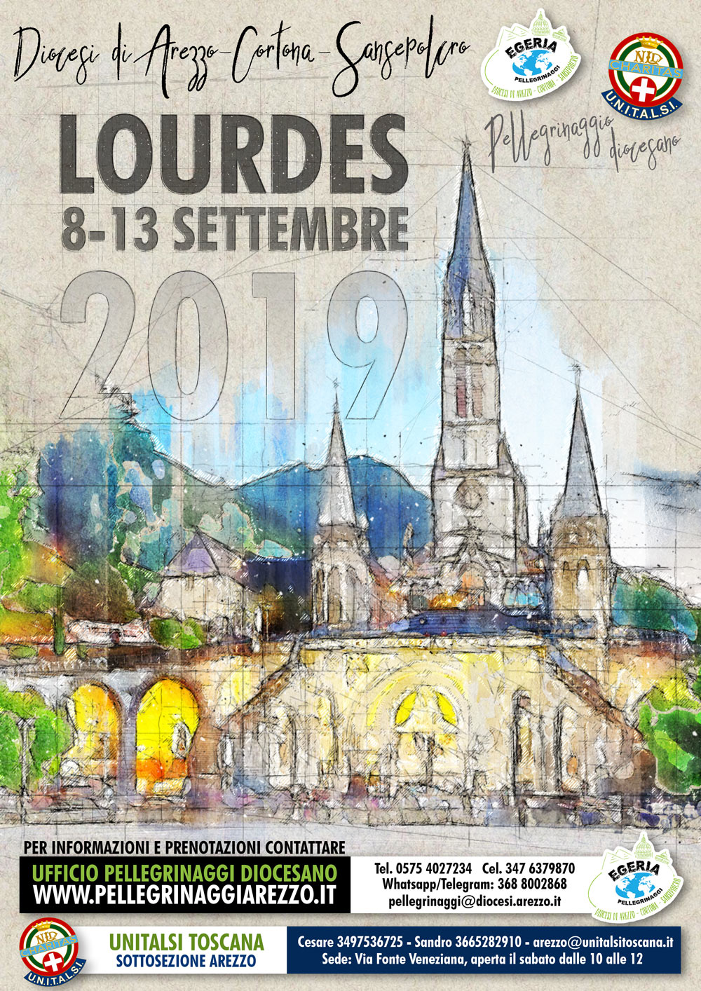 2019 :: Lourdes Pellegrinaggio Diocesano
